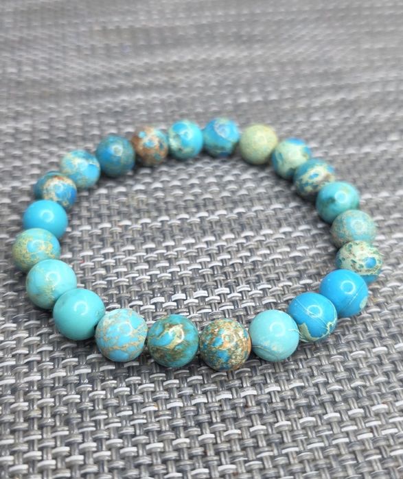 Браслет з натурального каменю варисцит