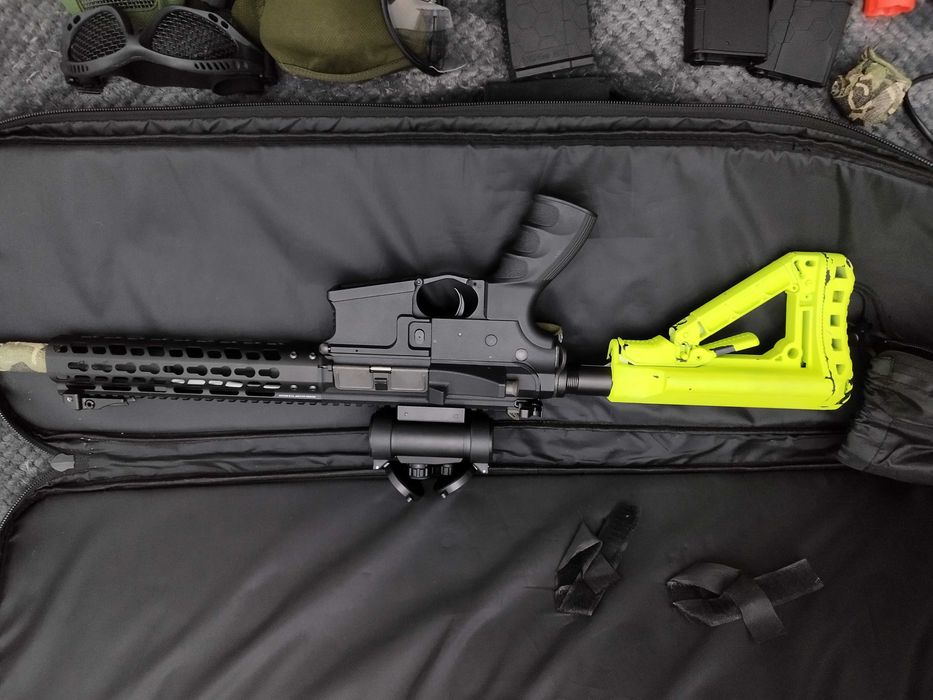 Airsoft - G&G CM16 WILD HOG 9 c, holográfica,Mais