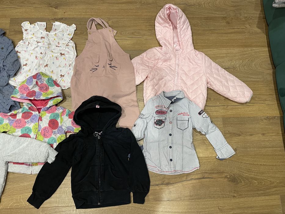 Mega paka dla dziewczynki rozm. 92 H&M cool club by smyk