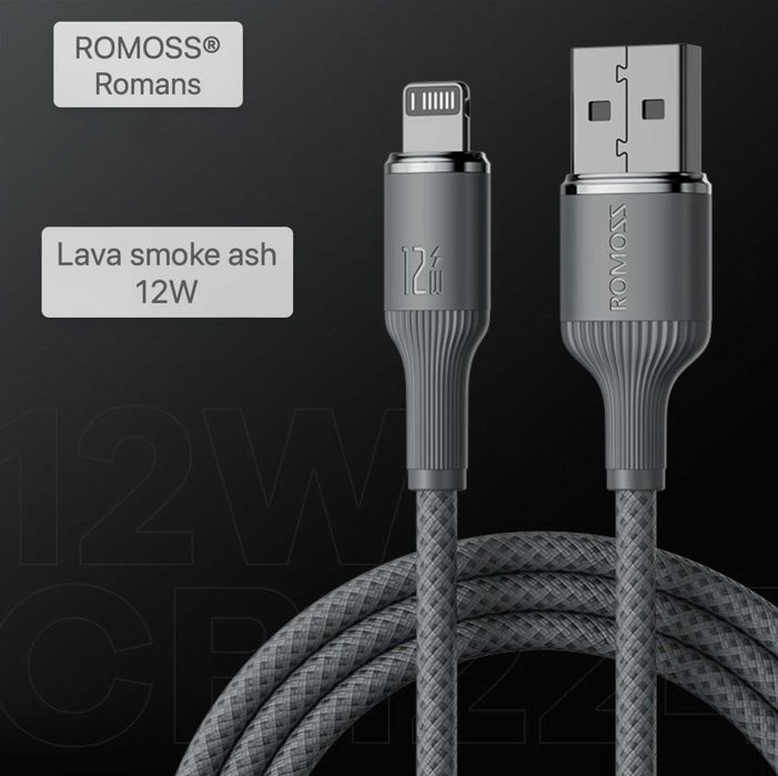 Високо якісний кабель для зарядки iPhone довжиною 2 метри