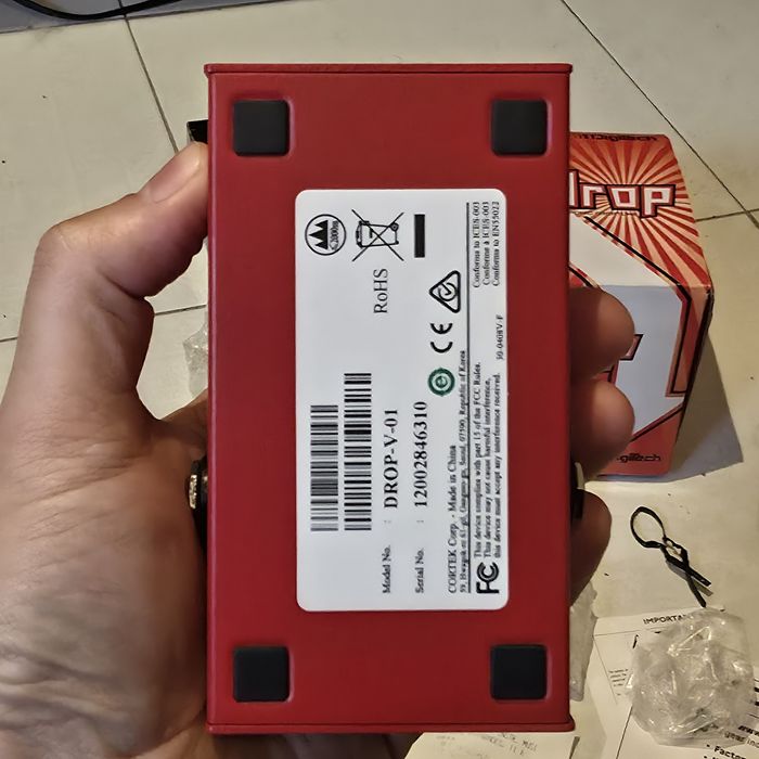 Pedal Droptune Digitech Na caixa Com Fatura