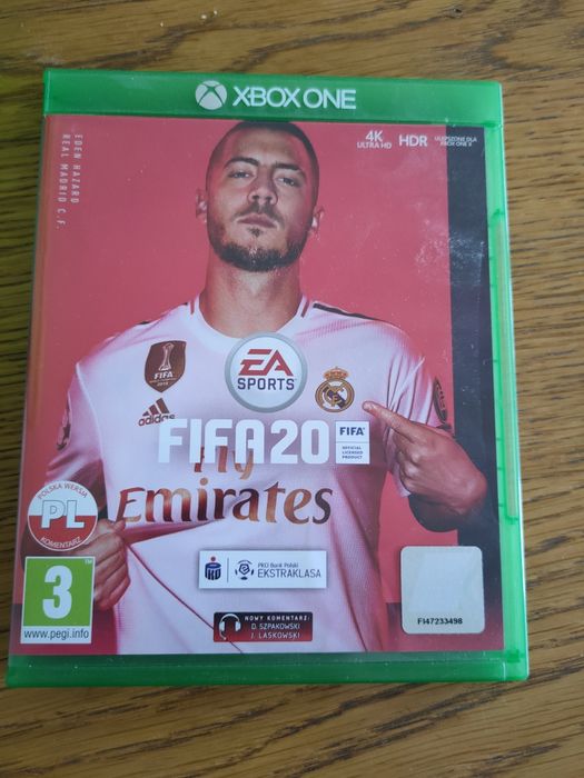 Gra Fifa 20 na xbox