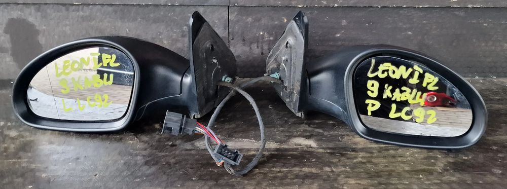 lusterko prawe lewe seat leon i lift lc9z 9 pin