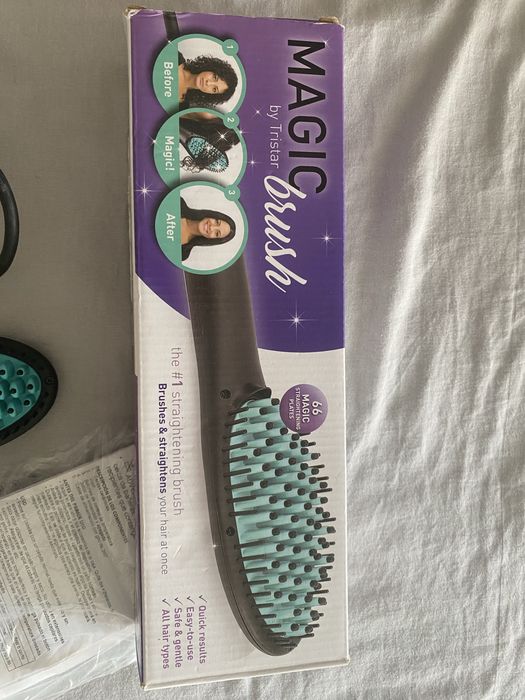 Escova Alisadora Magic Brush by Tristar – Como Nova