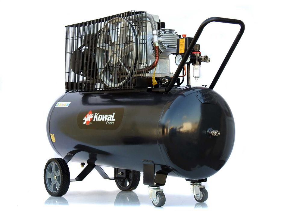 12Bar KOMPRESOR k35 bezolejowy tłokowy 150L sprężarka pompa powietrza