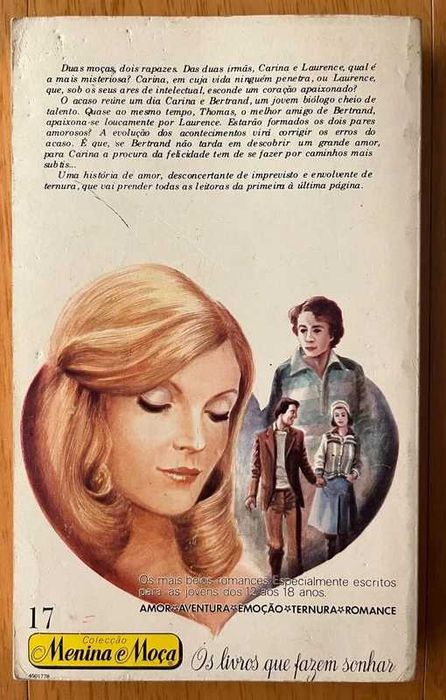 Livro "O Segredo de Carina" de Arlette de Pitray