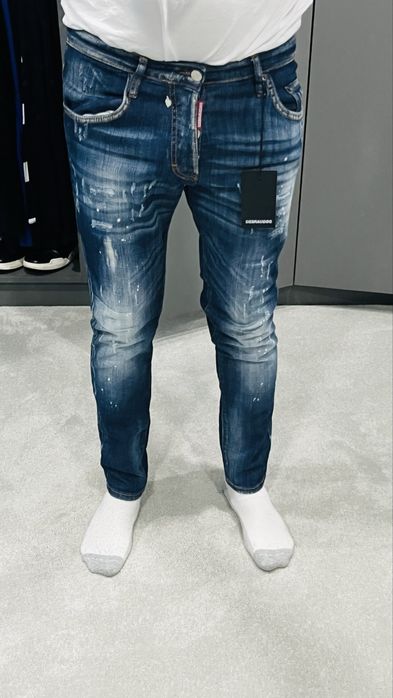 Spodnie meskie dsquared 32 (w pasie 42 cm)