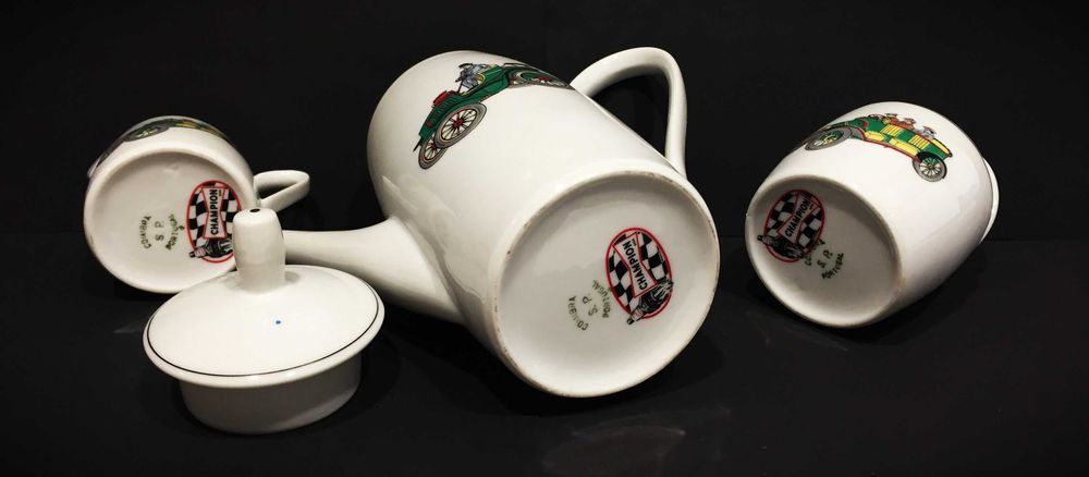 Conjunto de louça de S.P. Coimbra antigo - anos 70/80