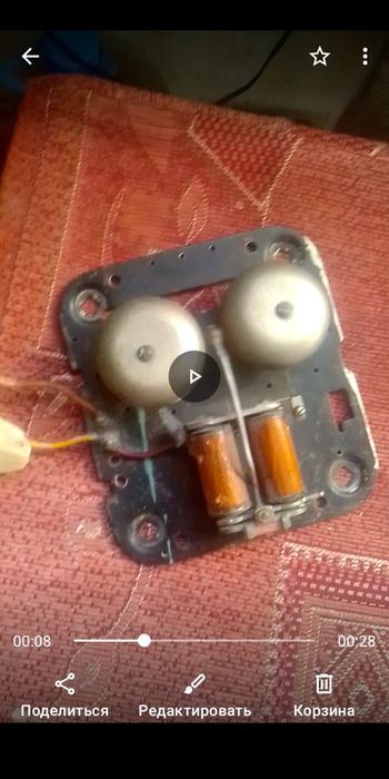 Дзвоник 220В,рабочий