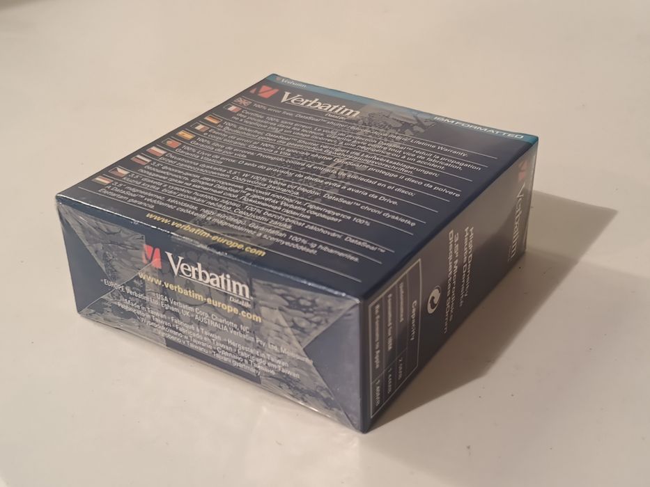 Dyskietki 3.5" Verbatim \ Nowe opakowanie \ Retro PC