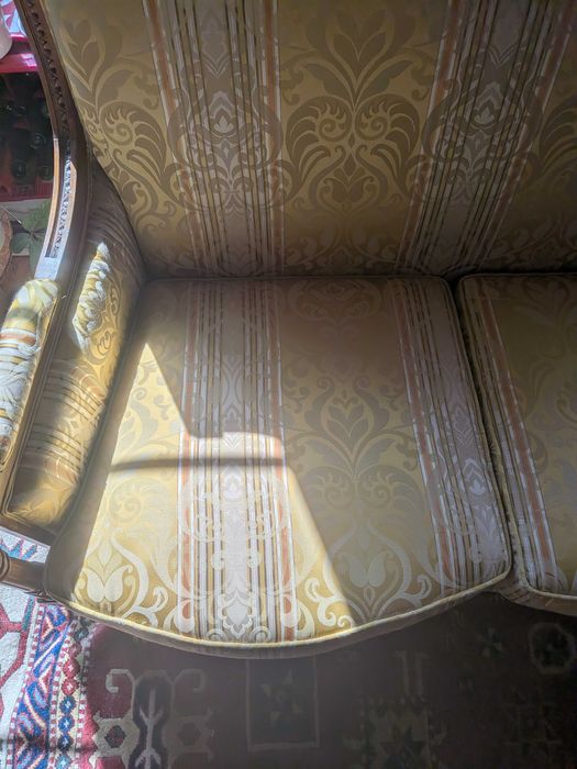 Sofá de 3 lugares estilo Luís XVI, c. 1920