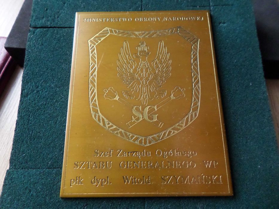 Sztab Generalny Wojska Polskiego - Plakieta