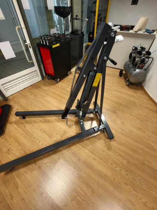 Grua de Oficina / Para Motores Desdobrável Pneumática KROFTOOLS 2 Toneladas 2360mm LL29