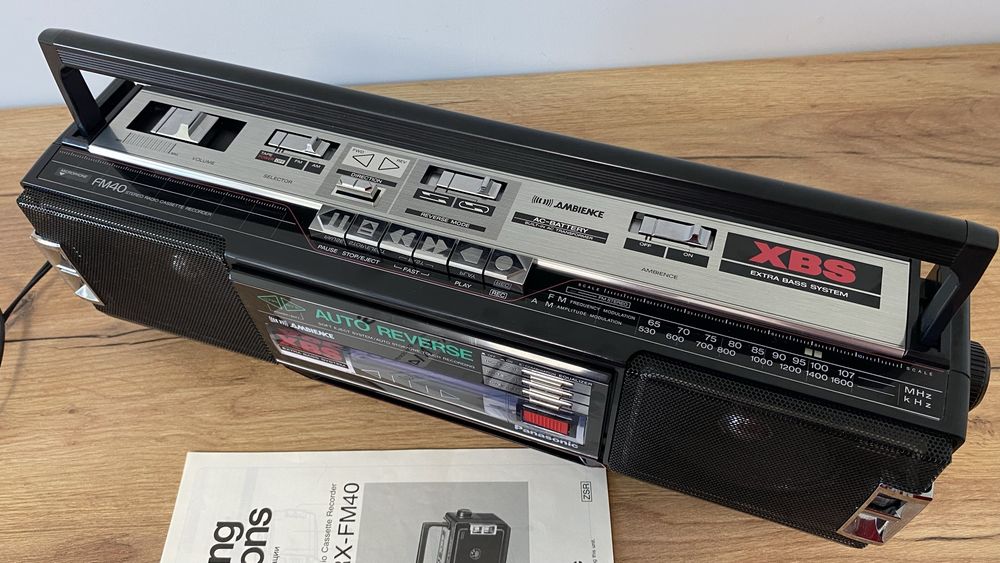 Новый Panasonic RX-FM40 XBS Japan