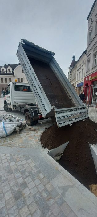 Piasek zasypka fundamentów żwir wymiana gruntu