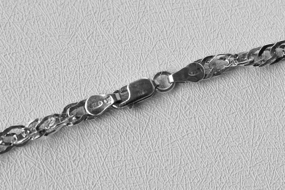 925 srebro silver singapur łańcuszek 50cm 8g 4mm