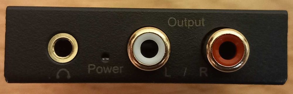 DAC PROZOR 192kHZ - 24bit : 5.1CH Digital Coaxial / Optical to RCA Stereo