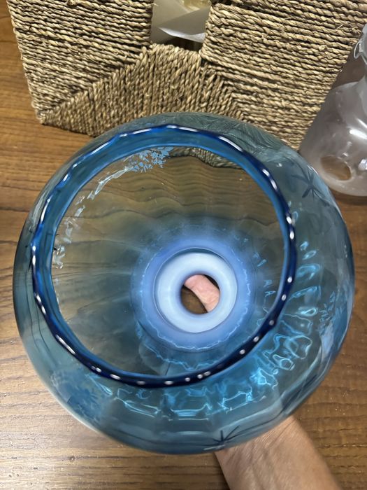 Cupula de vidro lapidado