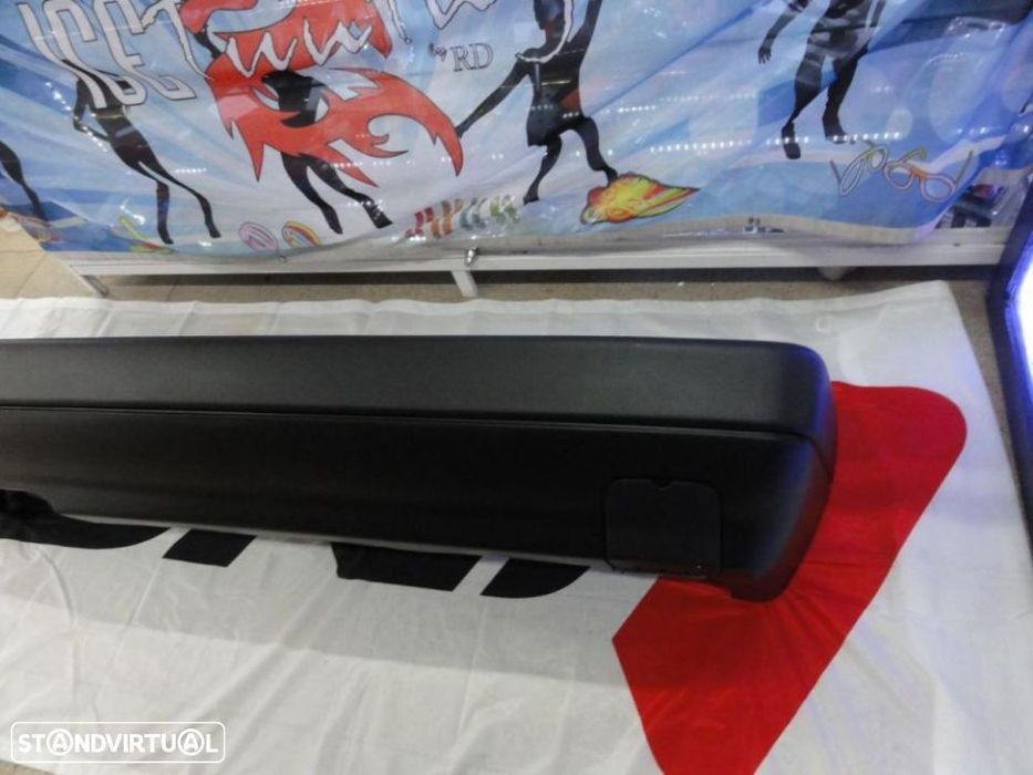 Para-choques traseiro com reforço metalico VW Golf 2 / II GTI ABS(plastico)