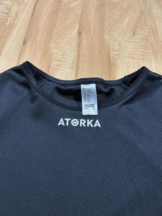 Koszulka sportowa czarna decathlon rozmiar S