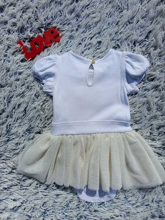 Святковий дитячий костюм-пачка disney мінні маус,бодік,сукня