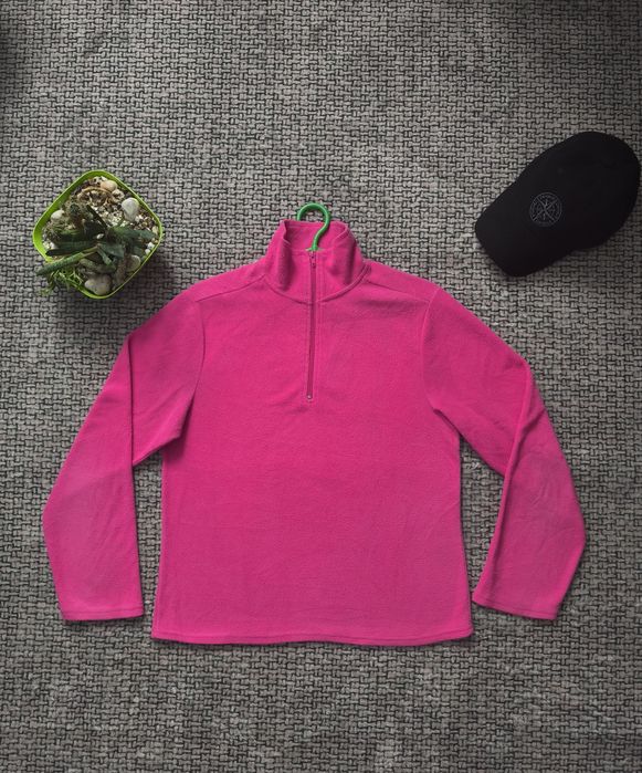 Яскрава флісова кофта (фліска) на блискавці, розмір M