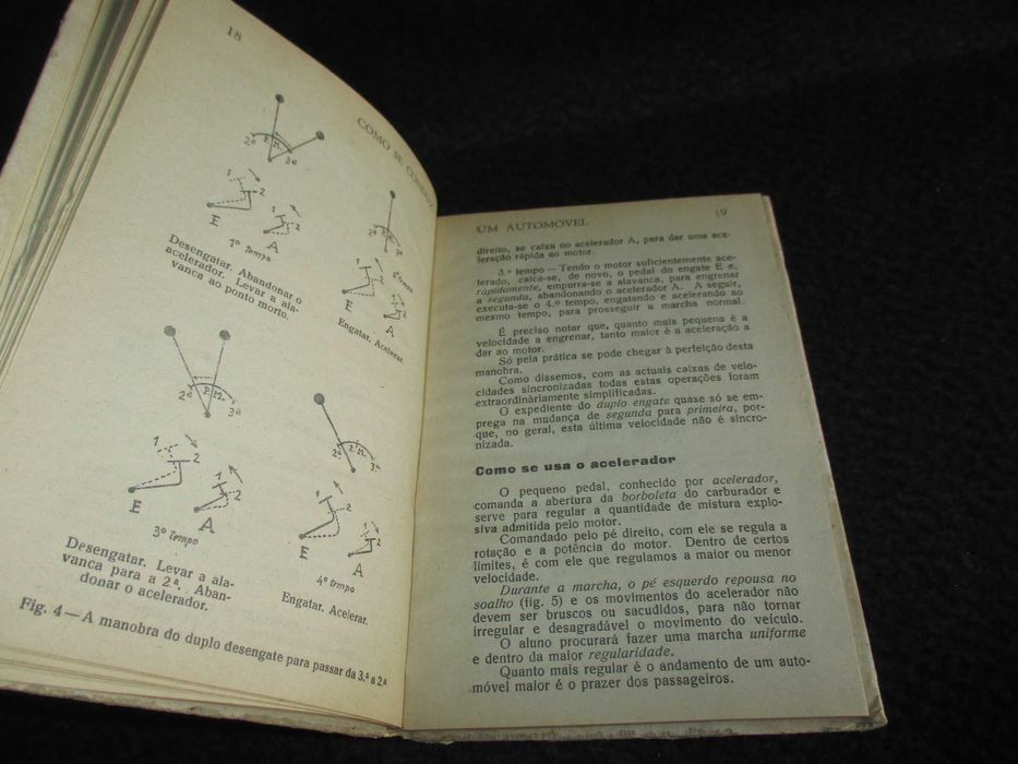 Livro Como se conduz um Automóvel Charles Gouraud 1951