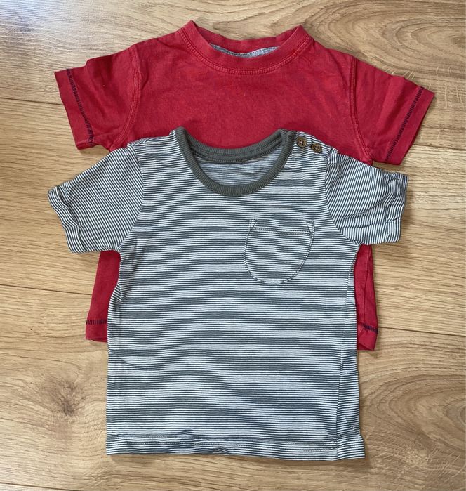 4 t-shirty chłopięce George i Next