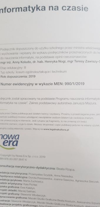 Informatyka na czasie 1