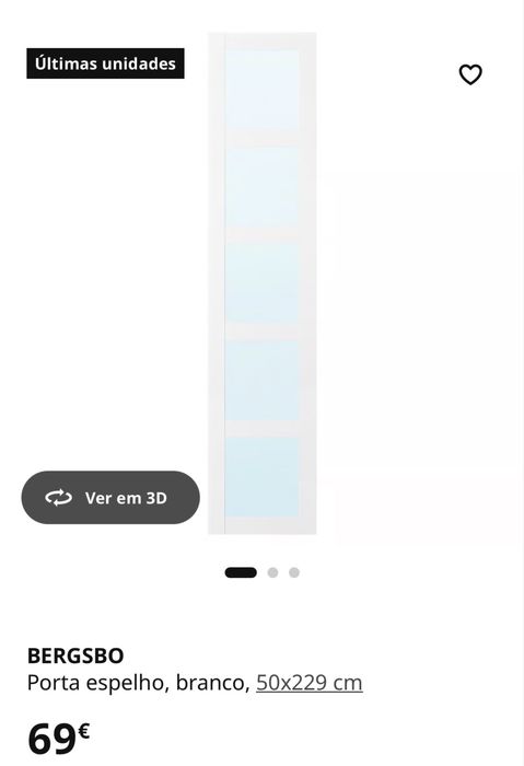 Roupeiro Ikea PAX/FORSAND Branco