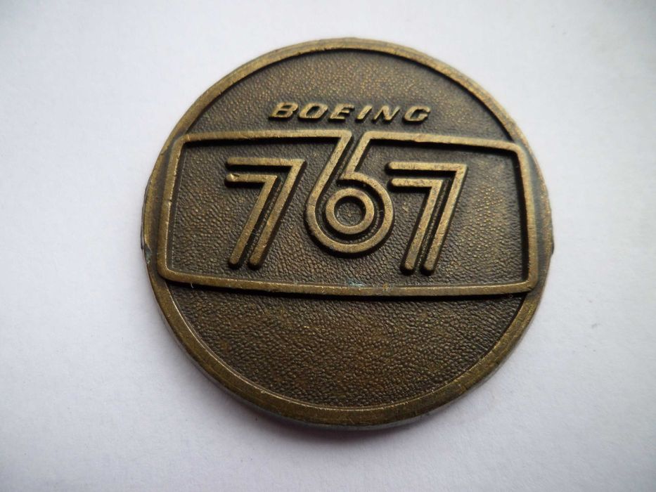 Medalha Boeing 767