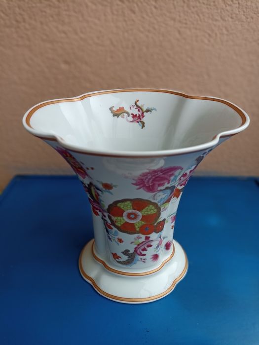 Vaso Eduardo II Vista Alegre decoração Dinastia