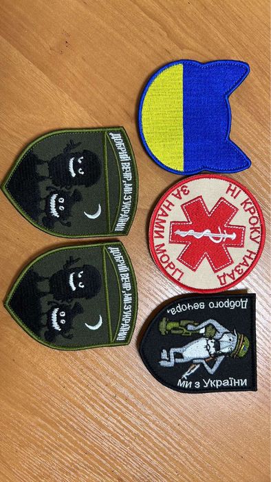 Вышивка нашивки и шевроны липучка: 39 грн. - Нашивки, шеврони, жетони ...