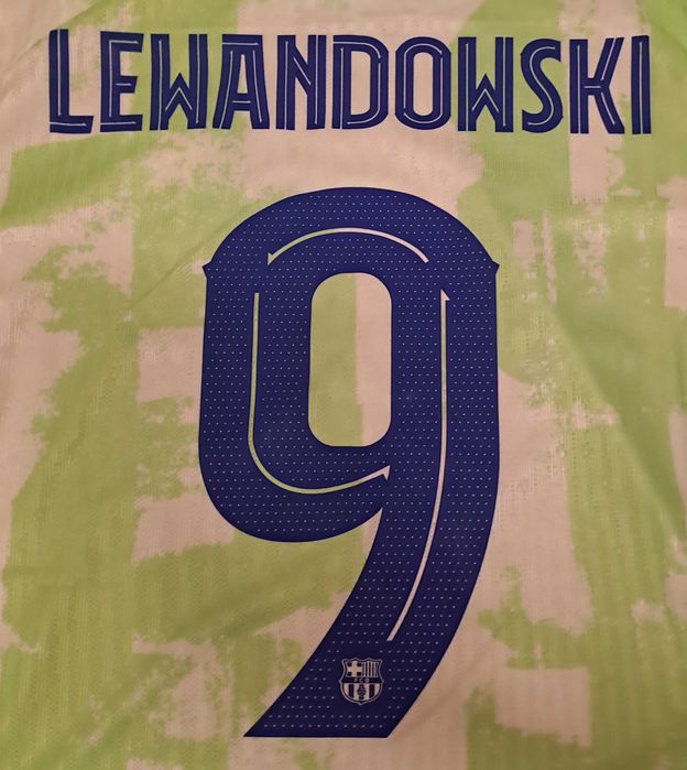 Koszulka FC Barcelona, 3komplet 2024/25, meczowa, nowa Lewandowski #9