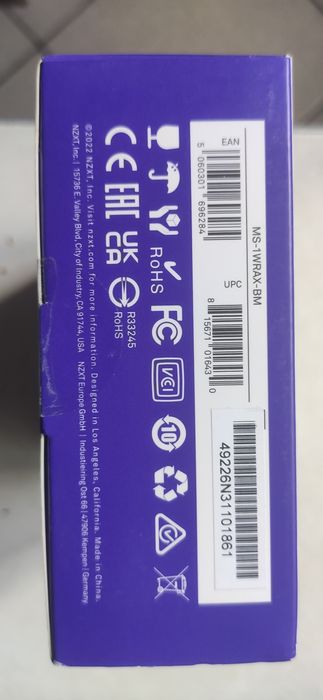 Миша NZXT LIFT Ambidextrous Black (MS-1WRAX-BM)