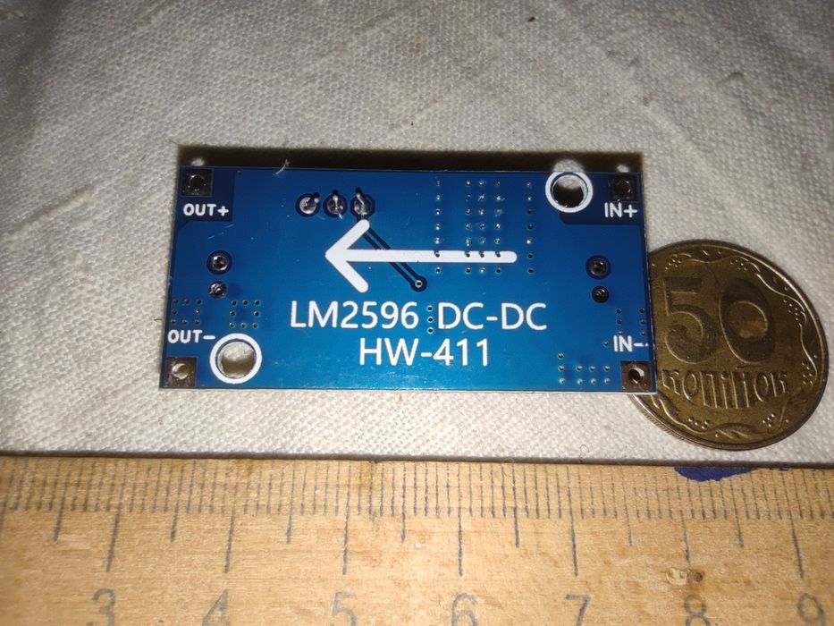 Понижающий DC-DC преобразователь LM2596 (регулируемый) – Новый
