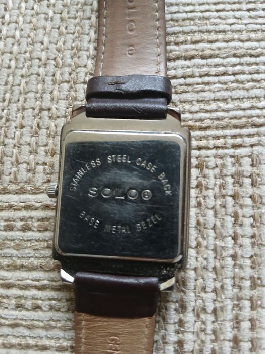 Часы от Solo, винтажный чехол Swatch Irony chrono