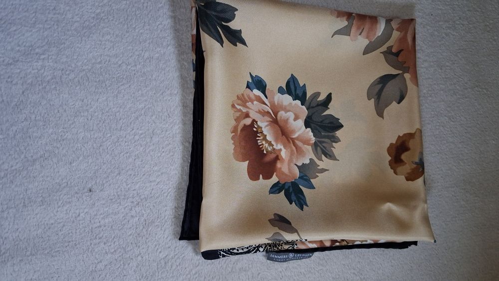 Apaszka jedwab Jammers & Leufgen/ Vintage