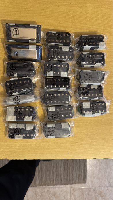 Pickups Humbuckers Single Coil ESP Jackson Ibanez Stratocaster Metal