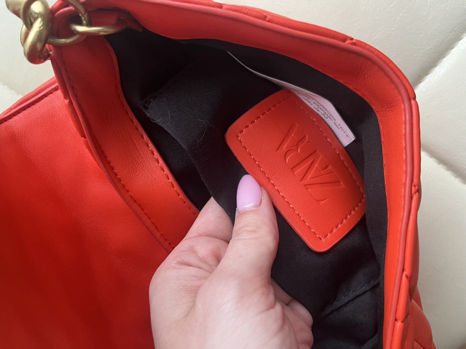 Сумка Zara помаранчева