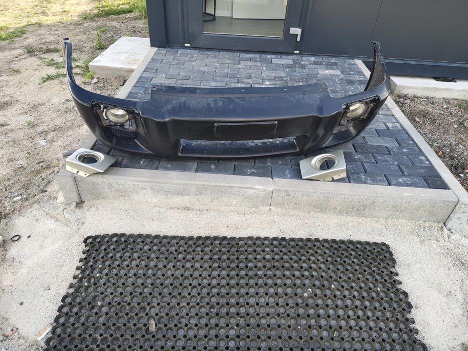 Zderzak przód przedni Hyundai Tucson I 2004-2010 Wersja POSZERZANA Zamiennik + Halogeny