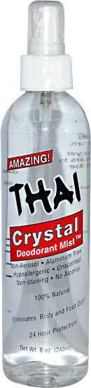 Антибактериальный дезодорант Crystal (алунит, квасцы) для тела жидкий