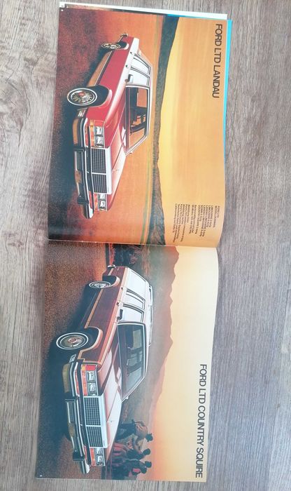 Prospekt Ford program 1979 rok.