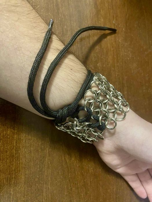 Bransoletka Kolczugowa z Pierścieni | Chainmail Bracelet
