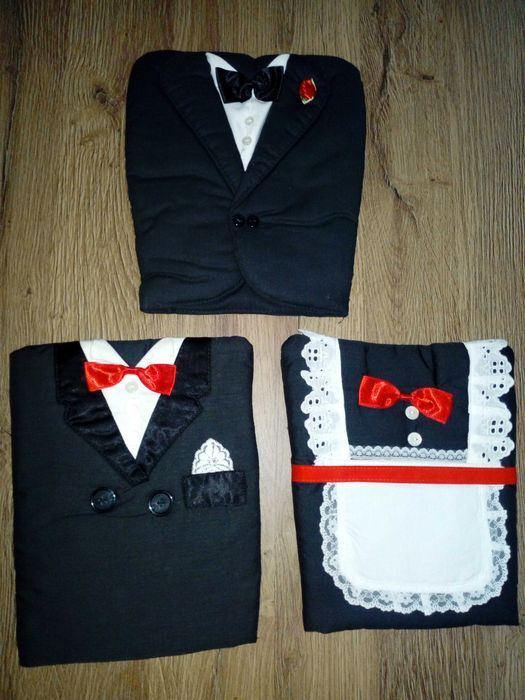 Mangas decorativas para garrafas, muito elegantes