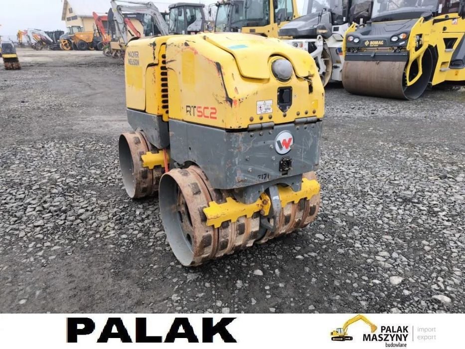 Wacker Neuson Walec prowadzony WACKER NEUSON  kołek  , 2013 rok  Wacker Neuson kołek
