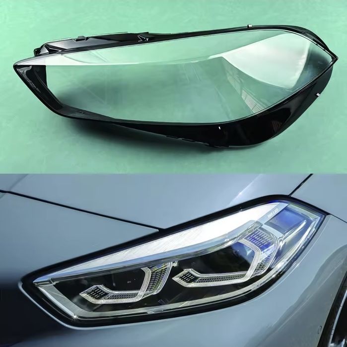 Vidro capa lente farol ótica BMW série 1 F40