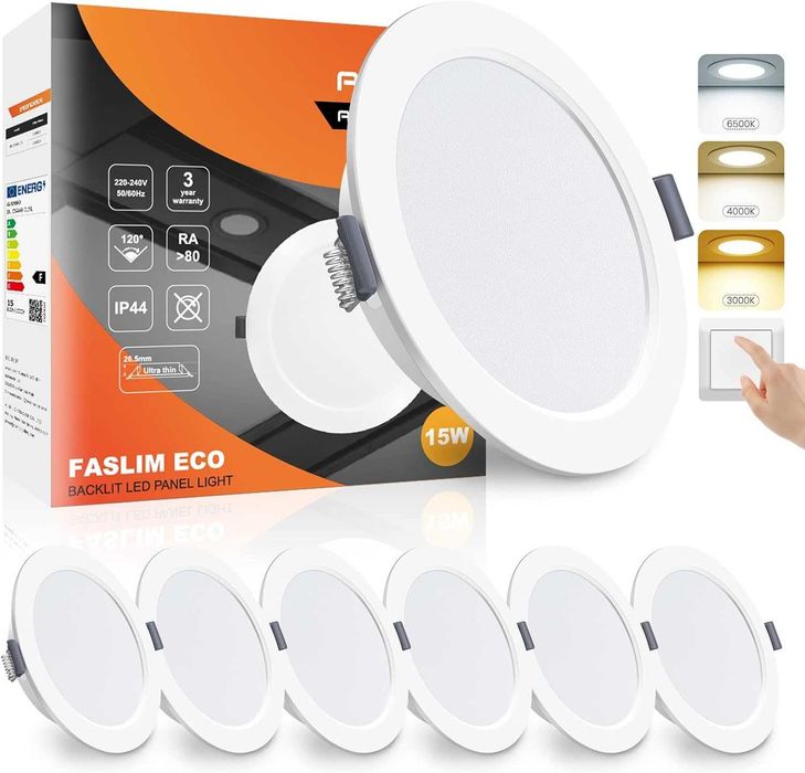 Oprawy sufitowe ALUSSO LED 15W