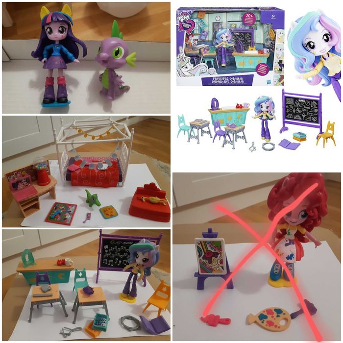 Zestaw My Little Pony Equestria Girls minis