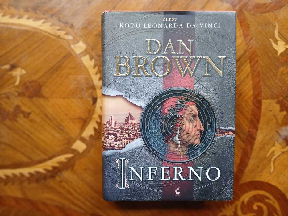 książka INFERNO Dan  BROWN wydanie I Katowice 2013, twarda okładka
